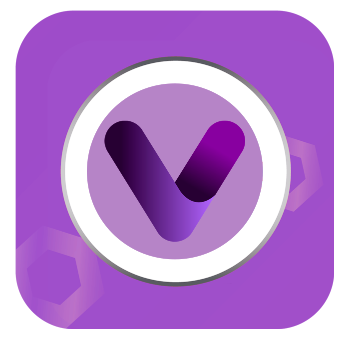 Botón Violeta